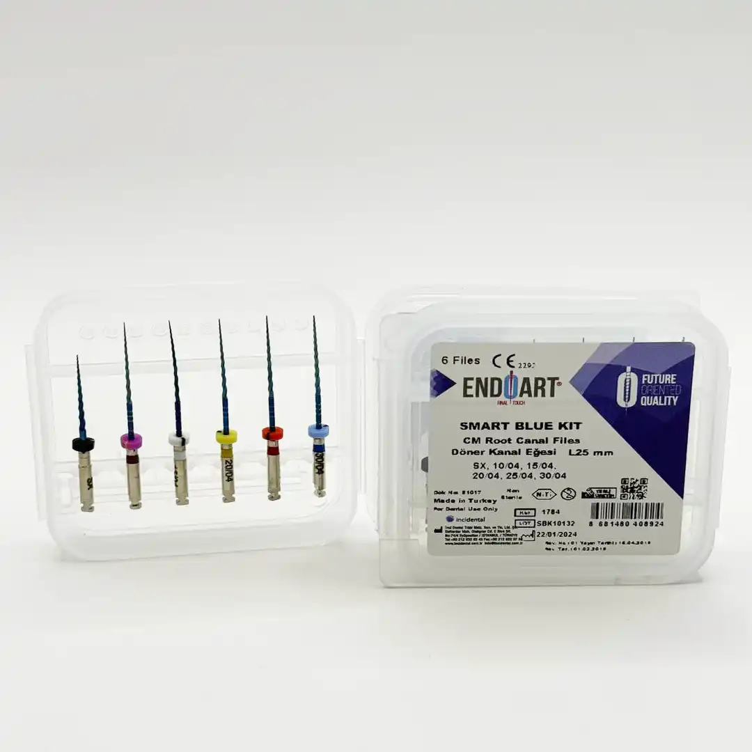 EndoArt Touch Gold / Blue Döner Kanal Eğeleri