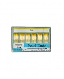 Pearl Endo Paper Point (Düz, 04 açılı,06 açılı)