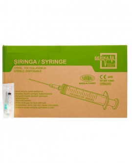 Berika Tek Kullanımlık Dental Enjektör 2.5cc