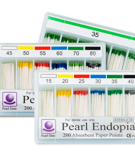 Pearl Endo Paper Point (Düz, 04 açılı,06 açılı)